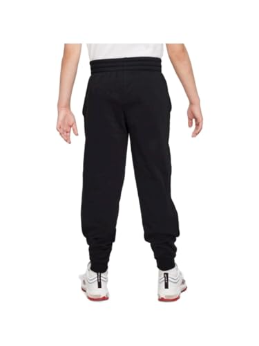 Nike K NSW Club FLC JGGR LBR Pants, Black/White, 10-12 años Unisex