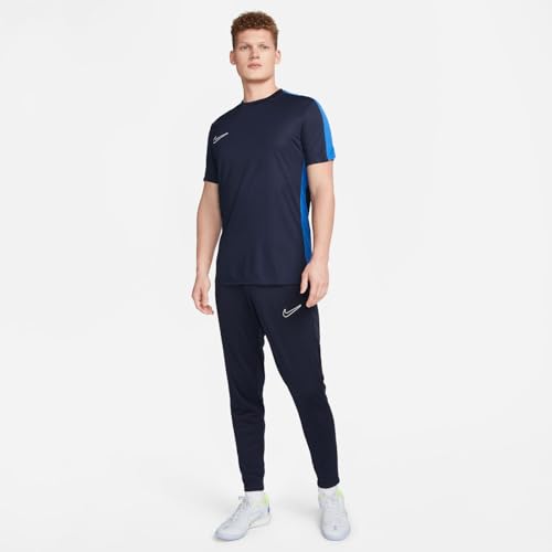 NIKE M NK DF ACD23 Top SS T-Shirt, Obsidian/Royal Blue/White, L para Hombre