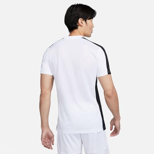 NIKE M NK DF ACD23 Top SS T-Shirt, White/Black/Black, Hombre