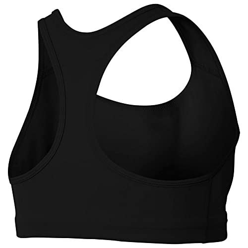 Nike Med Pad Bra Sports Bra, Mujer, Black/(White), XL