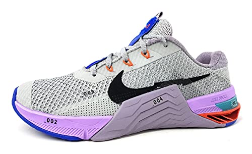 Nike Metcon 7, Zapatillas de Entrenamiento Unisex Adulto, Gris (Lt Smoke Grey Black Violet Haze Lilac), 41 EU