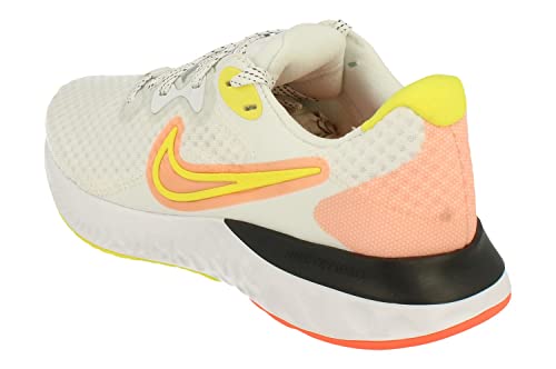 Nike Mujeres Renew Run 2 Running Trainers Cu3505 Sneakers Zapatos (UK 3 US 5.5 EU 36, White Bright Mango 102)