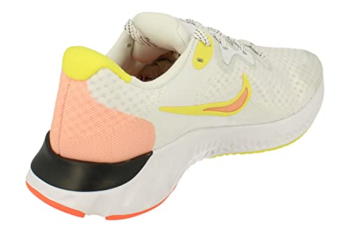 Nike Mujeres Renew Run 2 Running Trainers Cu3505 Sneakers Zapatos (UK 3 US 5.5 EU 36, White Bright Mango 102)