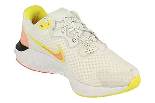 Nike Mujeres Renew Run 2 Running Trainers Cu3505 Sneakers Zapatos (UK 3 US 5.5 EU 36, White Bright Mango 102)