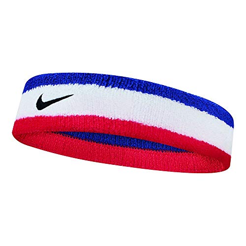 Nike Nike Swoosh Headband Cinta para la Cabeza, Unisex Adulto, RedBla, Única