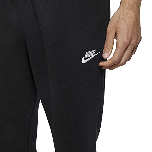 NIKE Nsw Club Jggr Bb, Pantalones Deportivos Hombre, Negro (black/black/white), S