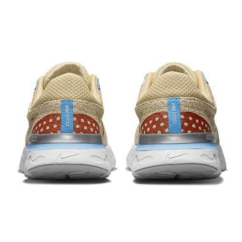 Nike - React Infinity Run Flyknit 3 - DD3024500, Sésamo/avena/blanco/cobre metálico, 39 EU