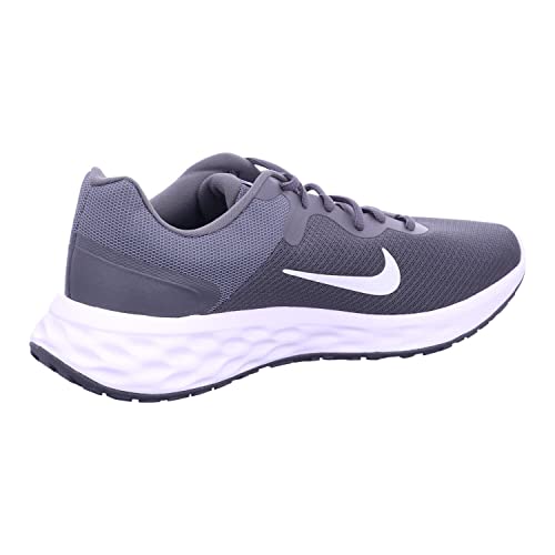 NIKE Revolution 6, Zapatillas de Gimnasia Hombre, Iron Grey White Smoke Grey Black, 42.5 EU