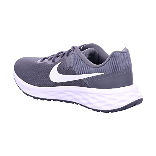 NIKE Revolution 6, Zapatillas de Gimnasia Hombre, Iron Grey White Smoke Grey Black, 42.5 EU