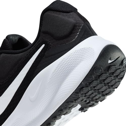 Nike Revolution 7, Sneaker Mujer, Negro Y Blanco, 37.5 EU