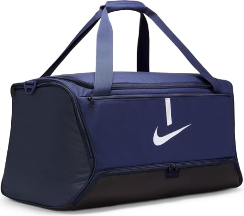 Nike Soccer Duffel Bag Nike Academy Team, Midnight Navy/Black/White, CU8089-410, 1SIZE