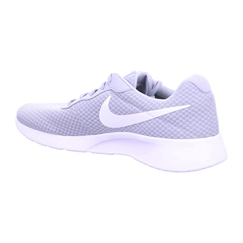 NIKE Tanjun DJ6258, Zapatillas Hombre, Gris (Wolf Grey/White/Barely Volt/Black), 40.5 EU