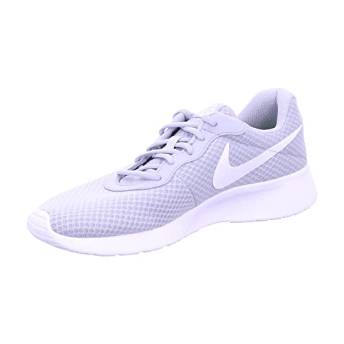 NIKE Tanjun DJ6258, Zapatillas Hombre, Gris (Wolf Grey/White/Barely Volt/Black), 40.5 EU