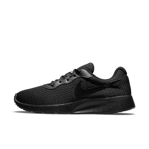 NIKE Tanjun, Zapatillas de Gimnasia Mujer, Black Black Barely Volt, 38 EU