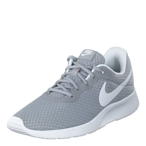 NIKE Tanjun, Zapatillas de Gimnasia Mujer, Wolf Grey White, 35.5 EU