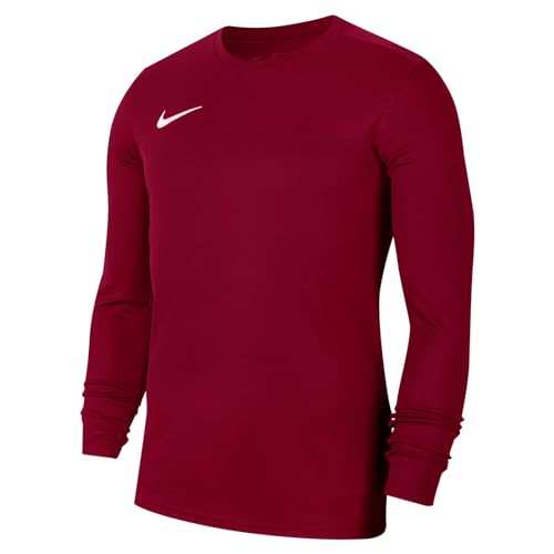 Nike Unisex Niños Camiseta de Manga Larga Nk Df Park VII, Team Red y White, BV6740-677, L