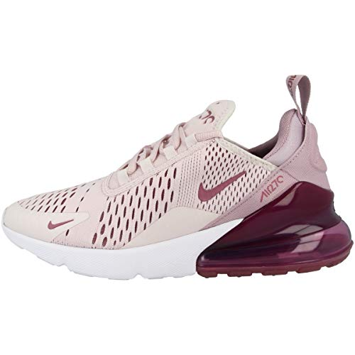 Nike W Air MAX 270, Zapatillas para Correr Mujer, Barely Rose/Vintage Wine/Elemental Rose/White, 39 EU