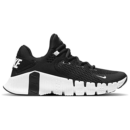 NIKE W Free Metcon 4, Zapatillas de Gimnasio Mujer, Black White Black Volt, 42 EU