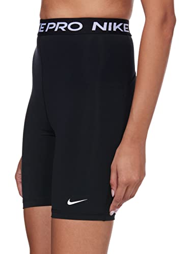 Nike W NP 365 Short 5IN Shorts, Womens, Black/(White), L