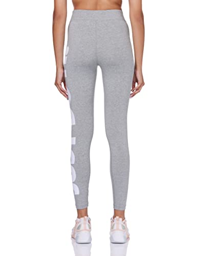 NIKE W NSW Essntl Gx HR Lggng JDI Leggings, Mujer, Dk Grey Heather/White, S