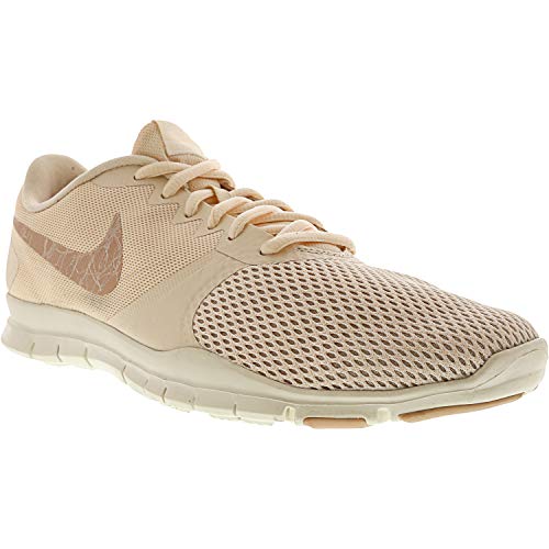 Nike Wmns Flex Essential TR, Zapatillas de Running Mujer, Multicolor (Guava Ice/Particle Beige/Sail 801), 38 EU