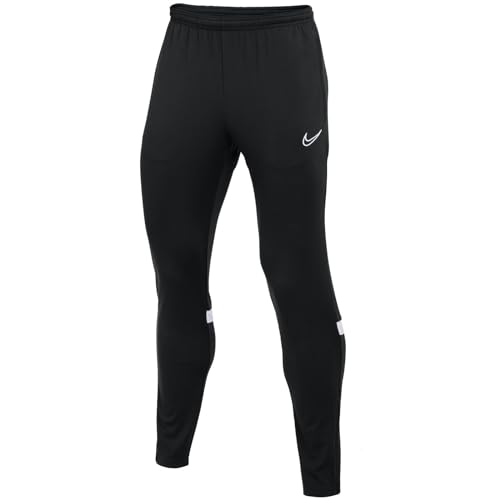 NIKE Y Nk Dry Acd21 Kpz, Pants Unisex Niños, Black/white/white/white, XL