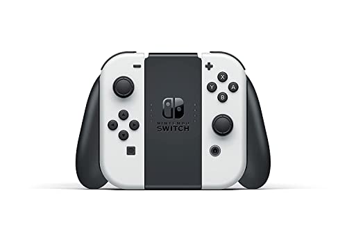 Nintendo Consola Nintendo Switch (modelo OLED), Pantalla de 7 Pulgadas, Con Estación de Acoplamiento Joy-Con Blanca