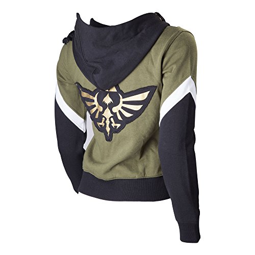 Nintendo: The Legend Of Zelda - Zelda (Felpa Con Cappuccio Unisex Tg. L)