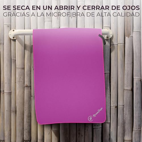 NirvanaShape ® Toalla de Microfibra | 14 Colores | 8 Dimensiones | Toalla de Viaje Ligera, Absorbente y de Secado Rápido | Toalla de Baño para Viajes | Ideal para Playa, Camping, Yoga y Sauna