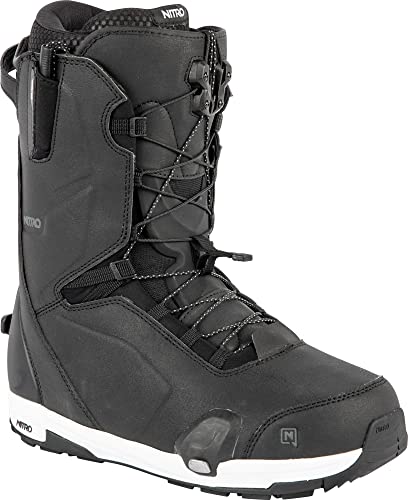 Nitro Snowboards Profile TLS Step On Botas de Snowboard, Hombres, Black, MP 26,5 // EU 40 2/3 // US 8,5