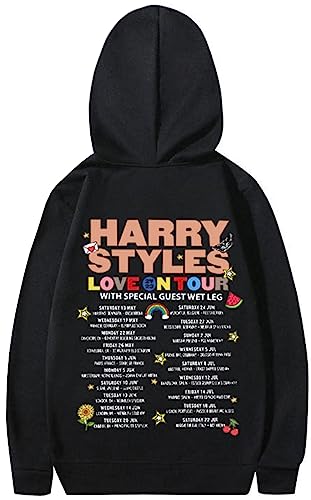 NIUHE Sudadera con Capucha con Motivo Abecedario Digital Hoodie Musical Primavera de Manga Larga(L,1 Negro)