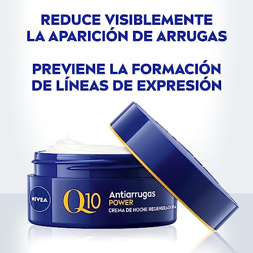 NIVEA Pack Rutina Antiedad Q10 Antiarrugas Power 4 semanas, Caja de regalo con crema de día con FP15 (1 x 50 ml), crema de noche (1 x 50 ml) y sérum concentrado (1 x 15 ml)