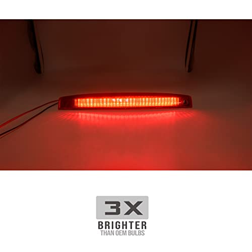 njssjd 1 luz de freno trasera LED de lente roja CHMSL central de montaje alto para MK2 Renault Megane II Estate 2003 2004 2005 2006 2007 2008 2009