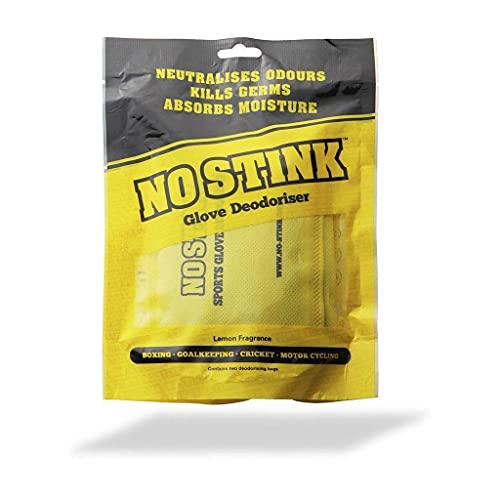 No Stink - Desodorante para guantes deportivos, talla única, color amarillo