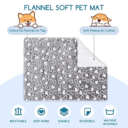 Nobleza Colchonetas para Camas para Perros, Mascotas Lavables a Mano y Lavables a Máquina Manta para Perros, Mantas Cálidas De para Gatos y Perros para Camas De Perros, Sofás 100 × 75 cm