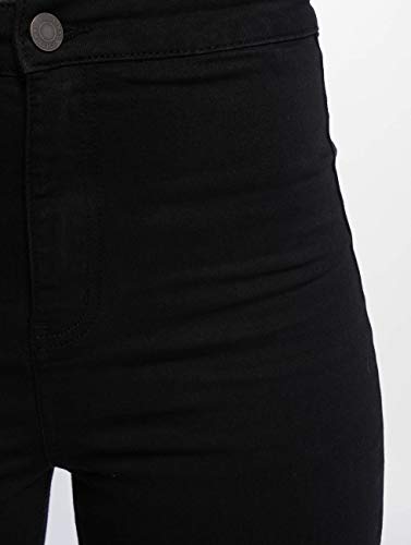 Noisy May Nmella Super Hw Jeans Gu304 Noos Vaqueros, Negro (Black), M Mujer