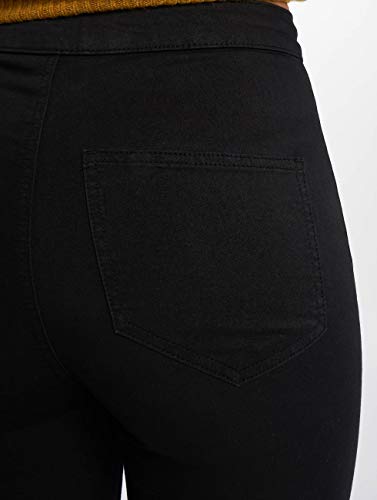 Noisy May Nmella Super Hw Jeans Gu304 Noos Vaqueros, Negro (Black), M Mujer