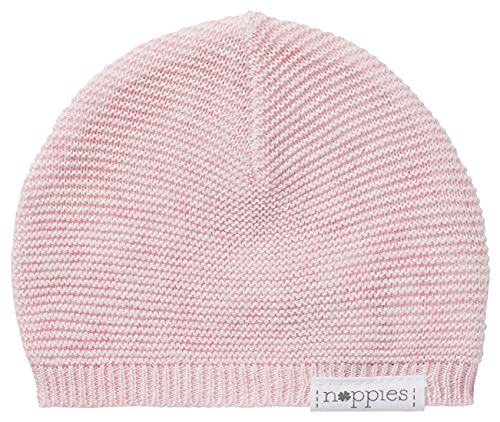 Noppies U Hat Knit Rosita Boina, Light Rose Melange P799, 0-3 Meses Unisex bebé