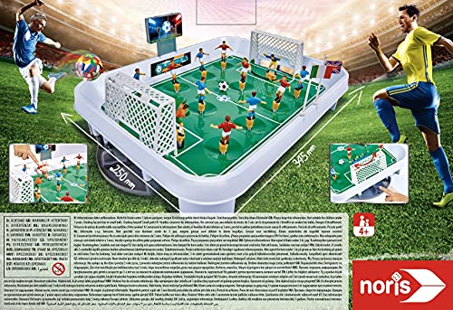 noris 606174469 Mesa Juego de acción de fútbol para Toda la Familia a Partir de 4 años Juguete