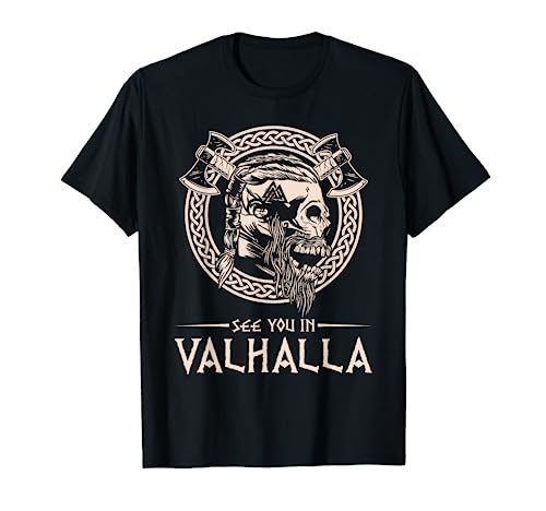 Nos Nos Vemos En Valhalla Viking Camiseta