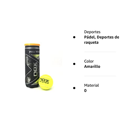 NOX Bote DE 3 Bolas Pro Titanium