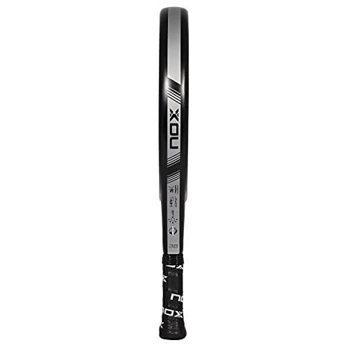 NOX Pala de Padel Rush - Exclusive Series, Negro - Rojo, Estandar