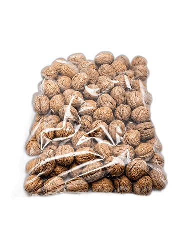 Nueces Naturales con Cáscara Fina Origen Español (1 kg) - Nueces de Sabor Dulce y Agradable - Nuez Tradicional - Frutos Secos para Controlar Apetito