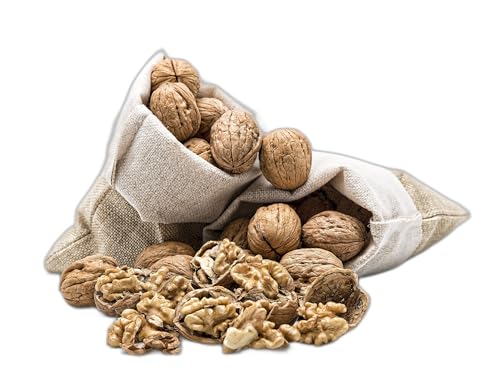 Nueces Naturales con Cáscara Fina Origen Español (1 kg) - Nueces de Sabor Dulce y Agradable - Nuez Tradicional - Frutos Secos para Controlar Apetito