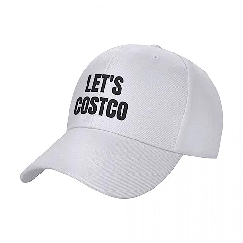 OAKITA Gorra de béisbol Let's Costco Gorra de béisbol Gorras de Hombre Gorra de montañismo para Mujer para Hombre