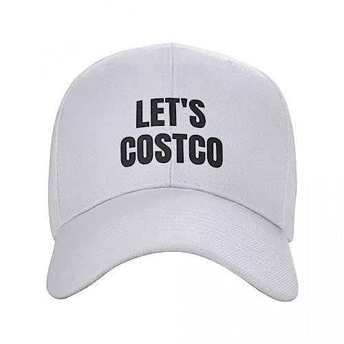 OAKITA Gorra de béisbol Let's Costco Gorra de béisbol Gorras de Hombre Gorra de montañismo para Mujer para Hombre