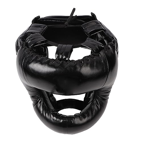 Okuyonic Casco de Boxeo, Casco de Boxeo, Correa Ajustable, Cómodo Gancho y Bucle para Niños para Entrenar