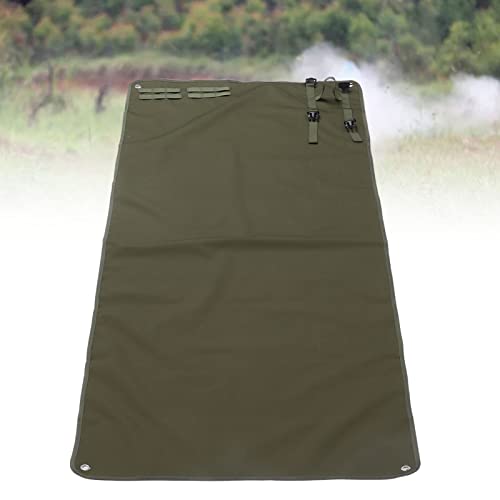 Okuyonic Esterillas de tiro, tejido Oxford impermeable, cómoda alfombrilla de tiro para deportes (verde militar)