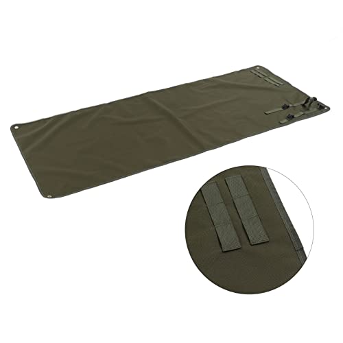 Okuyonic Esterillas de tiro, tejido Oxford impermeable, cómoda alfombrilla de tiro para deportes (verde militar)