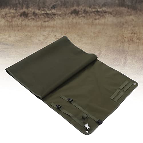 Okuyonic Esterillas de tiro, tejido Oxford impermeable, cómoda alfombrilla de tiro para deportes (verde militar)